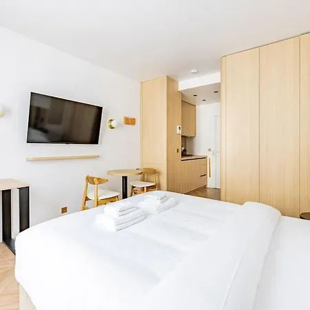דירה 154 Luxueuse-etienne Marcel-chatelet-paris 3 פריז