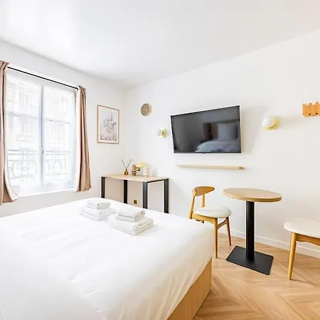 דירה 154 Luxueuse-etienne Marcel-chatelet-paris 3 פריז